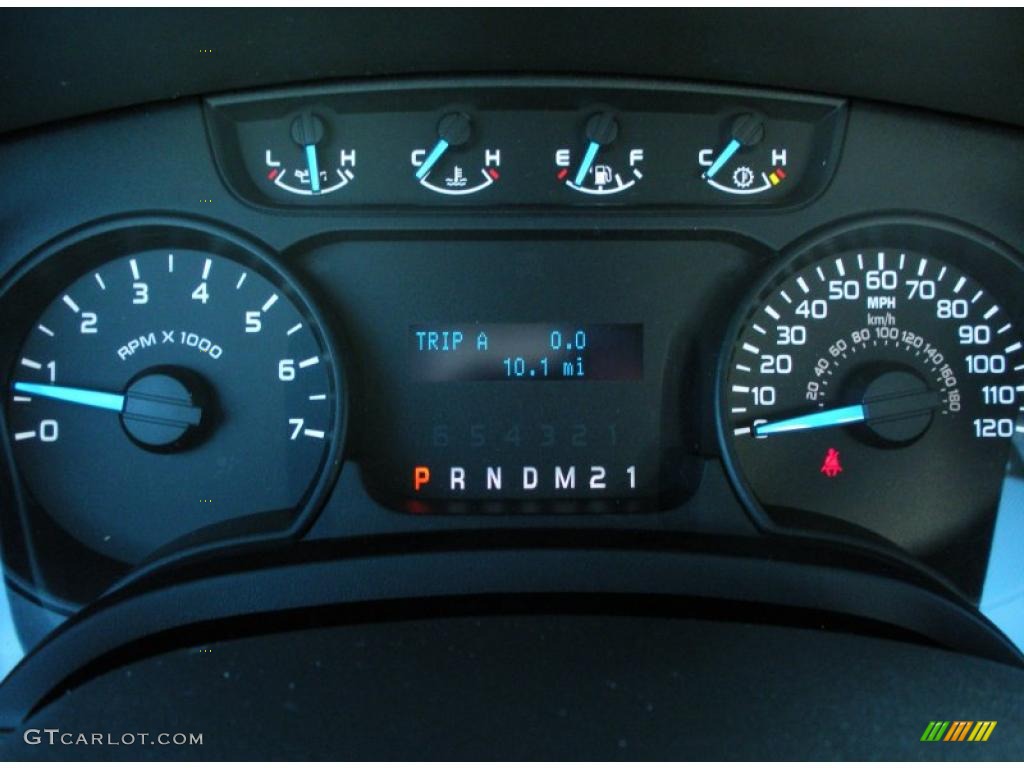 2011 Ford F150 XL Regular Cab Gauges Photo #47775108