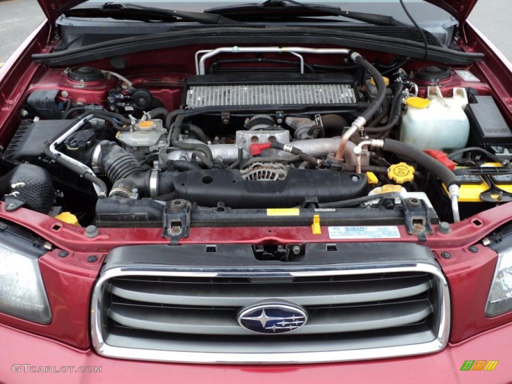 2004 Subaru Forester 2.5 XT 2.5 Liter Turbocharged DOHC 16-Valve Flat 4 Cylinder Engine Photo #47775423