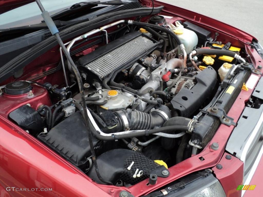 2004 Subaru Forester 2.5 XT 2.5 Liter Turbocharged DOHC 16-Valve Flat 4 Cylinder Engine Photo #47775438