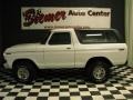 White 1978 Ford Bronco 4x4