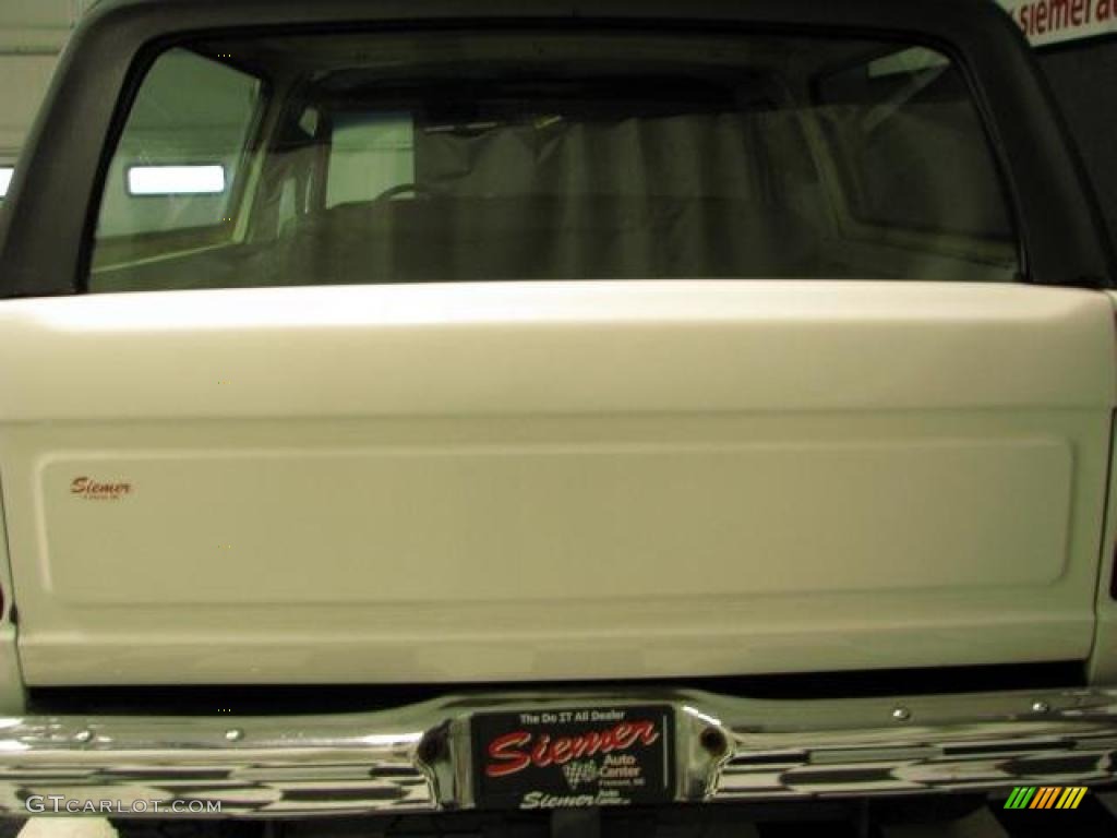 1978 Bronco 4x4 - White / Black photo #6