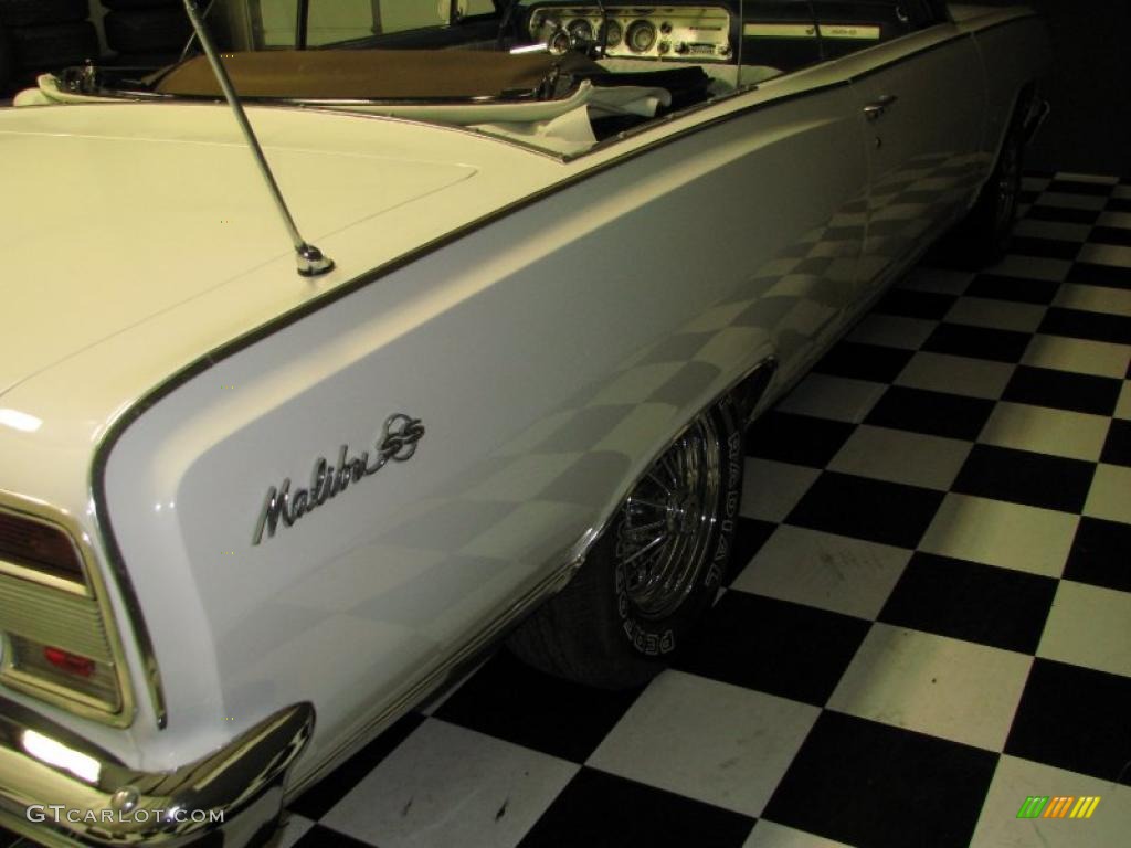 1964 Chevelle Malibu SS Convertible - Ermine White / Blue photo #7