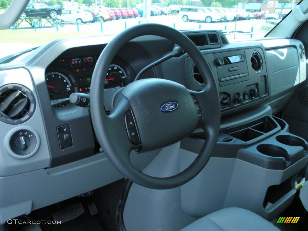 2011 Ford E Series Van E250 XL Cargo Medium Flint Dashboard Photo #47777367