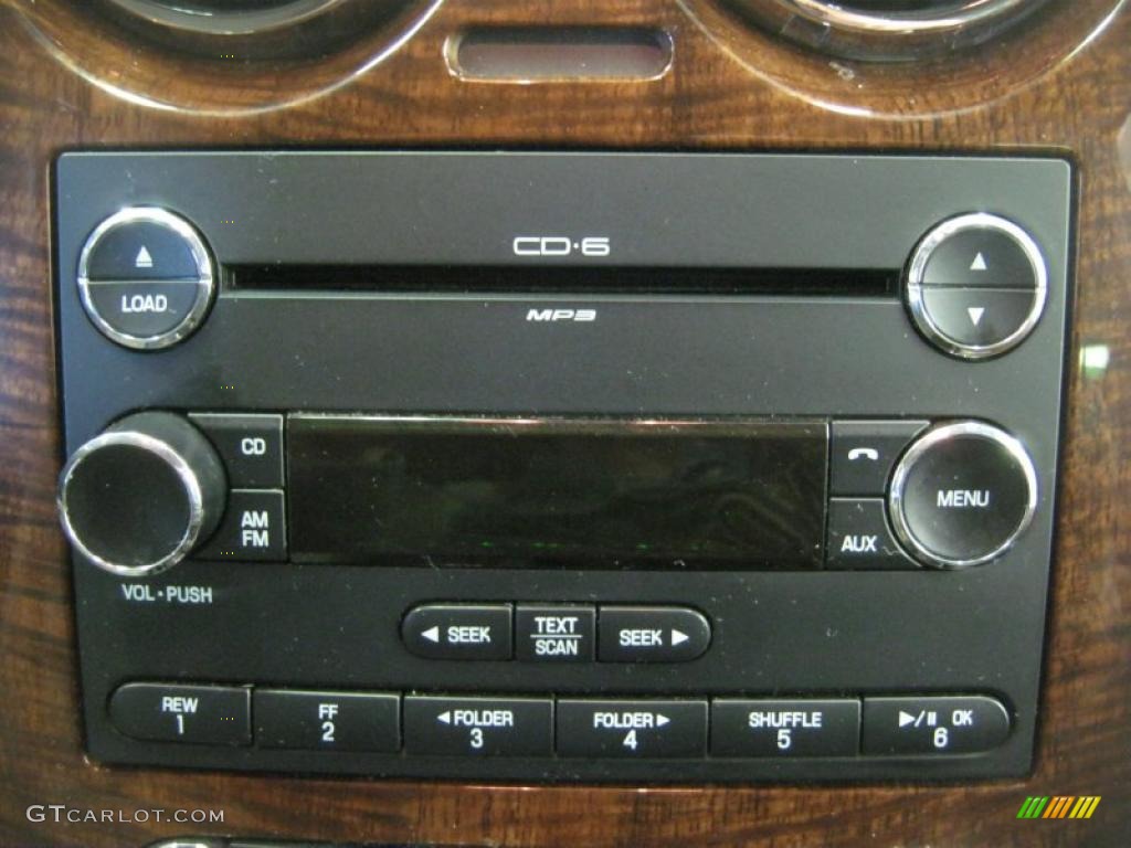 2008 Taurus X Limited AWD - Dark Ink Blue Metallic / Medium Light Stone photo #5
