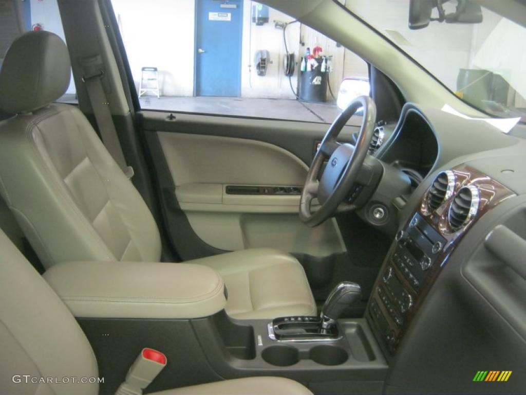 2008 Taurus X Limited AWD - Dark Ink Blue Metallic / Medium Light Stone photo #7