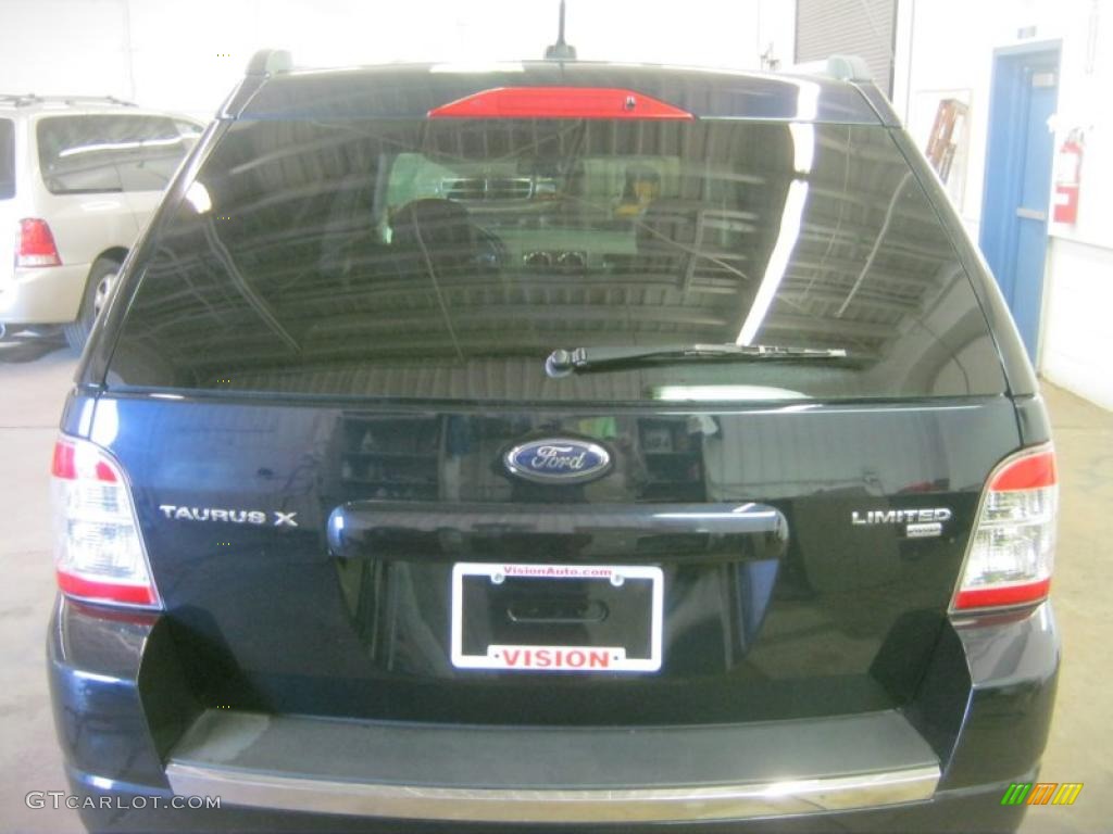 2008 Taurus X Limited AWD - Dark Ink Blue Metallic / Medium Light Stone photo #19