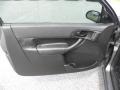 Charcoal/Charcoal 2006 Ford Focus ZX3 SES Hatchback Door Panel