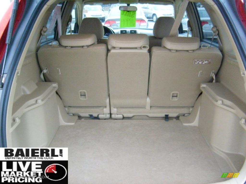 2007 CR-V LX 4WD - Borrego Beige Metallic / Ivory photo #14