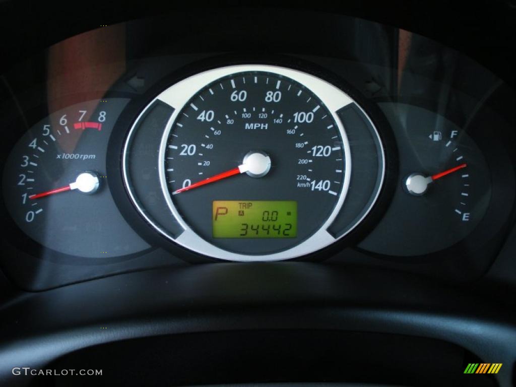2009 Hyundai Tucson GLS Gauges Photo #47779035