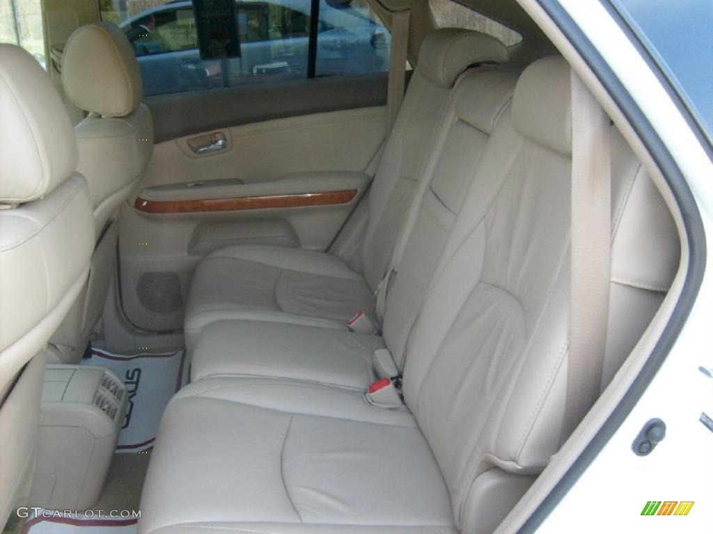 2009 RX 350 AWD - Crystal White Mica / Parchment photo #13