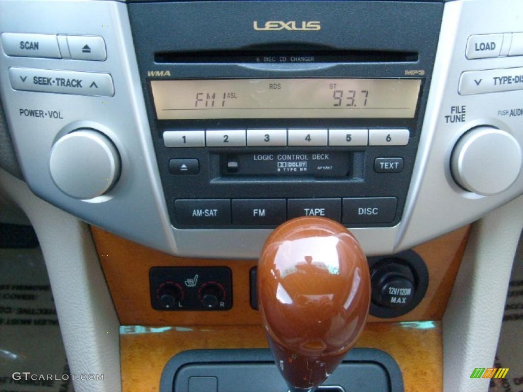 2009 RX 350 AWD - Crystal White Mica / Parchment photo #19