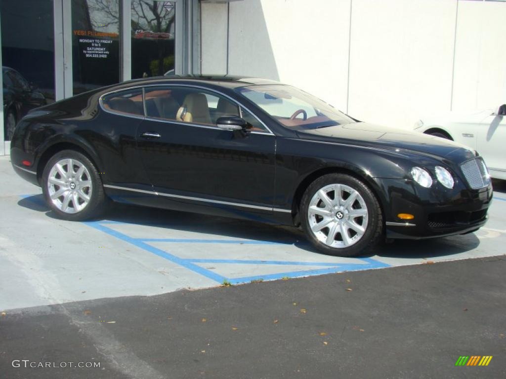Diamond Black 2005 Bentley Continental GT Standard Continental GT Model Exterior Photo #47781078
