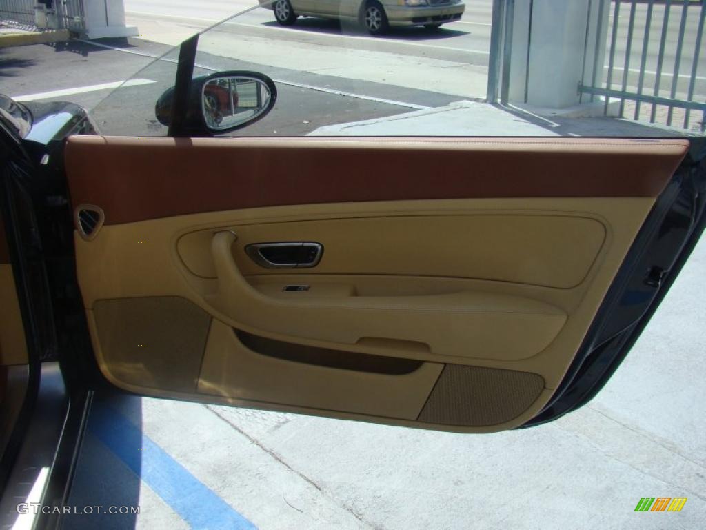 2005 Bentley Continental GT Standard Continental GT Model Magnolia Door Panel Photo #47781249