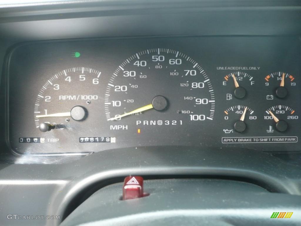 1997 Chevrolet C/K C1500 Cheyenne Extended Cab Gauges Photos