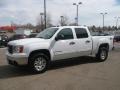 2007 Summit White GMC Sierra 1500 SLE Crew Cab 4x4  photo #2