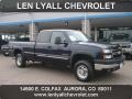 2006 Dark Blue Metallic Chevrolet Silverado 2500HD LT Extended Cab 4x4  photo #1