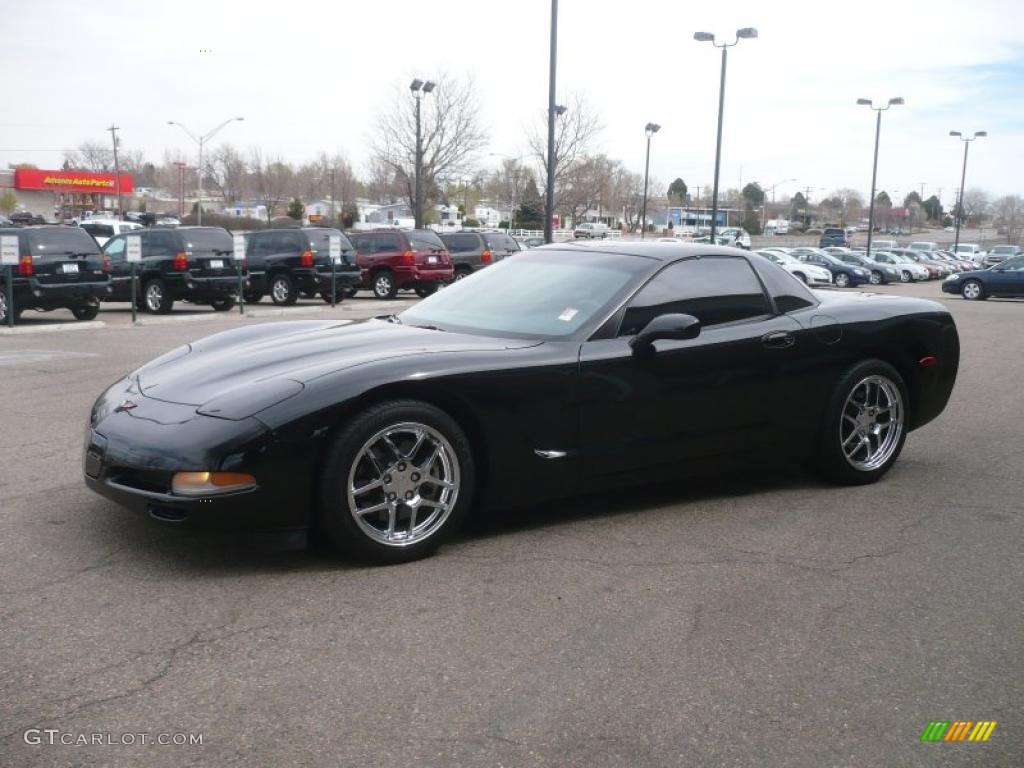 Black 1999 Chevrolet Corvette Coupe Exterior Photo #47782593
