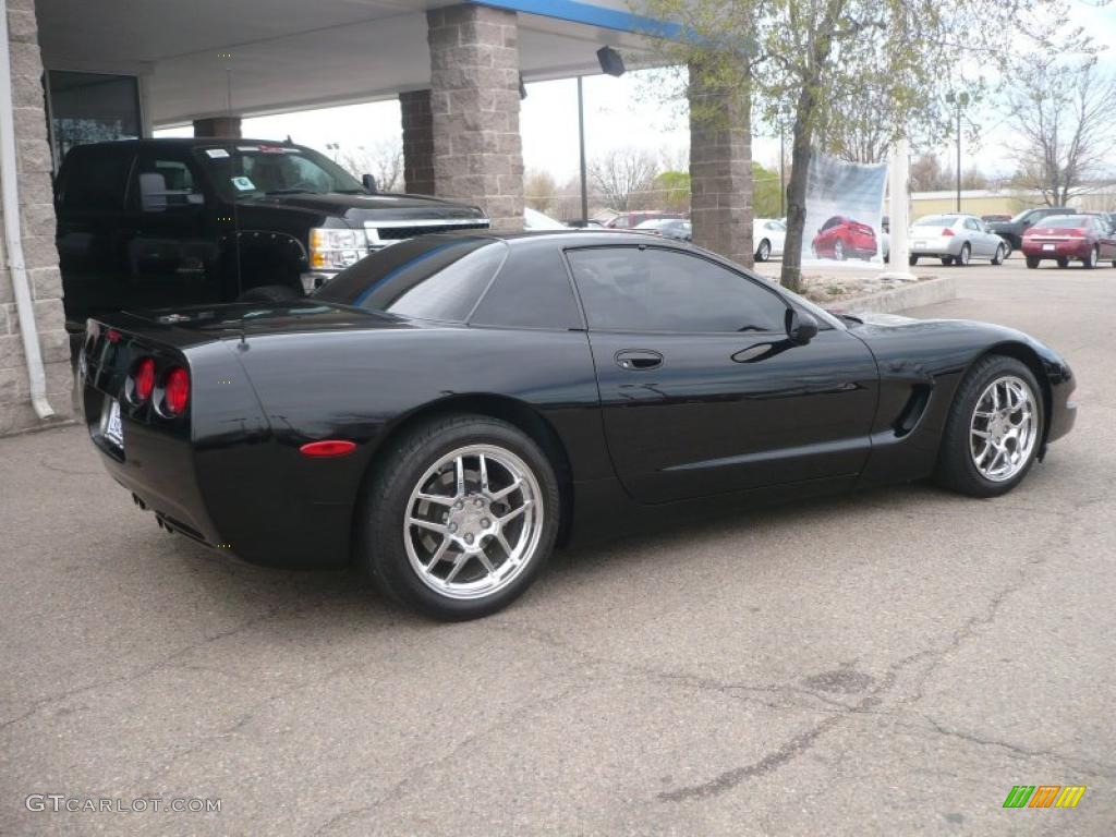Black 1999 Chevrolet Corvette Coupe Exterior Photo #47782668