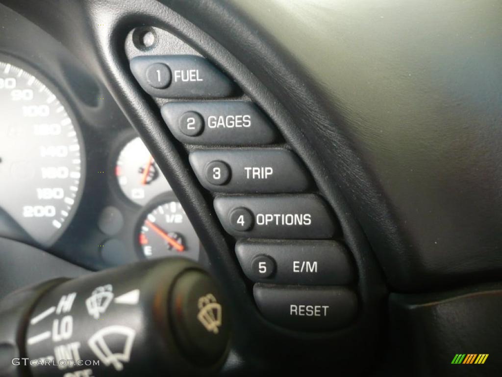 1999 Chevrolet Corvette Coupe Controls Photo #47782866