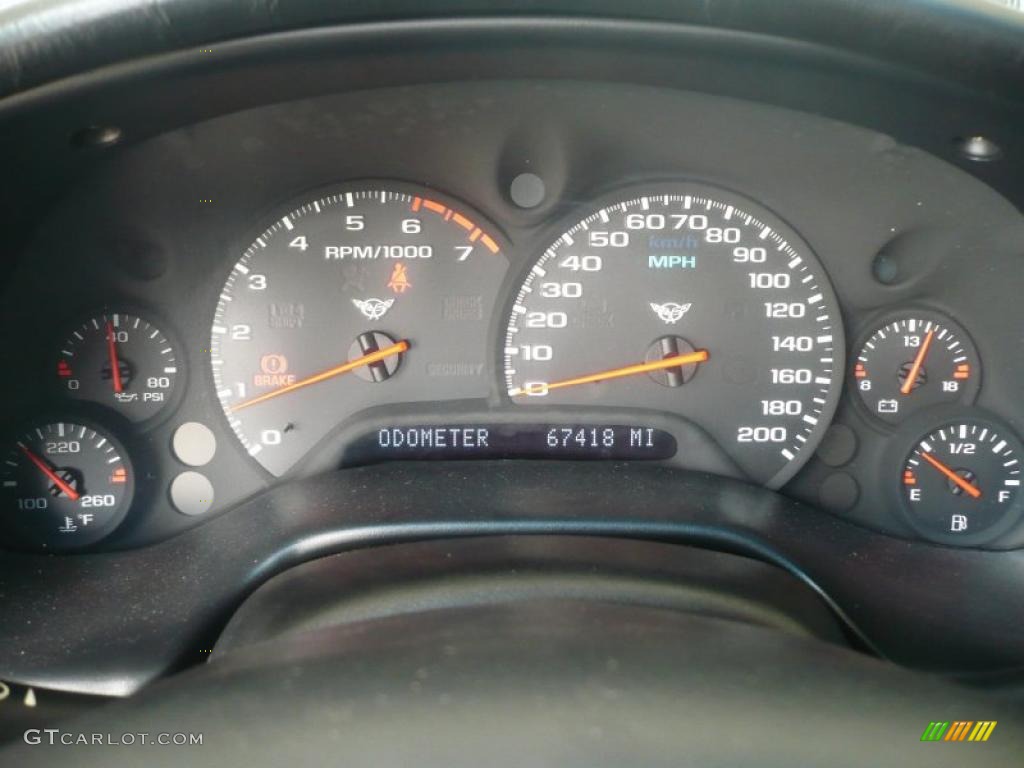1999 Chevrolet Corvette Coupe Gauges Photo #47782935