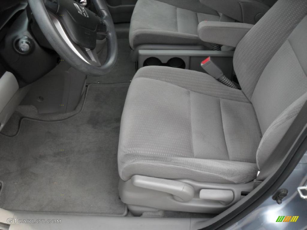 2008 CR-V EX 4WD - Glacier Blue Metallic / Gray photo #7
