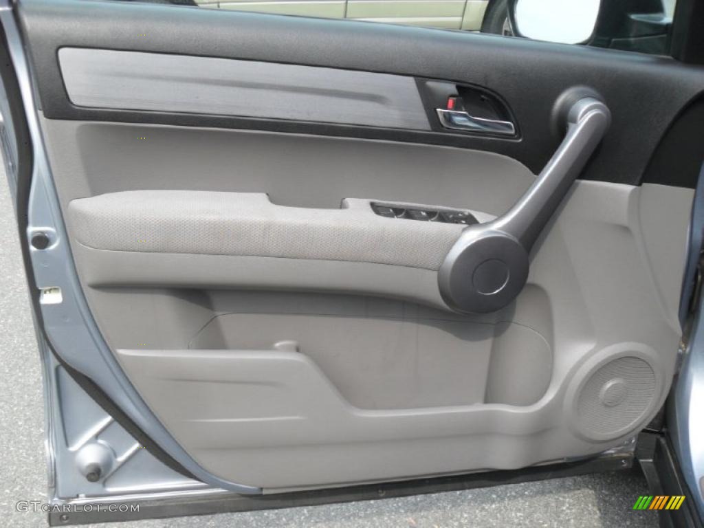 2008 CR-V EX 4WD - Glacier Blue Metallic / Gray photo #8