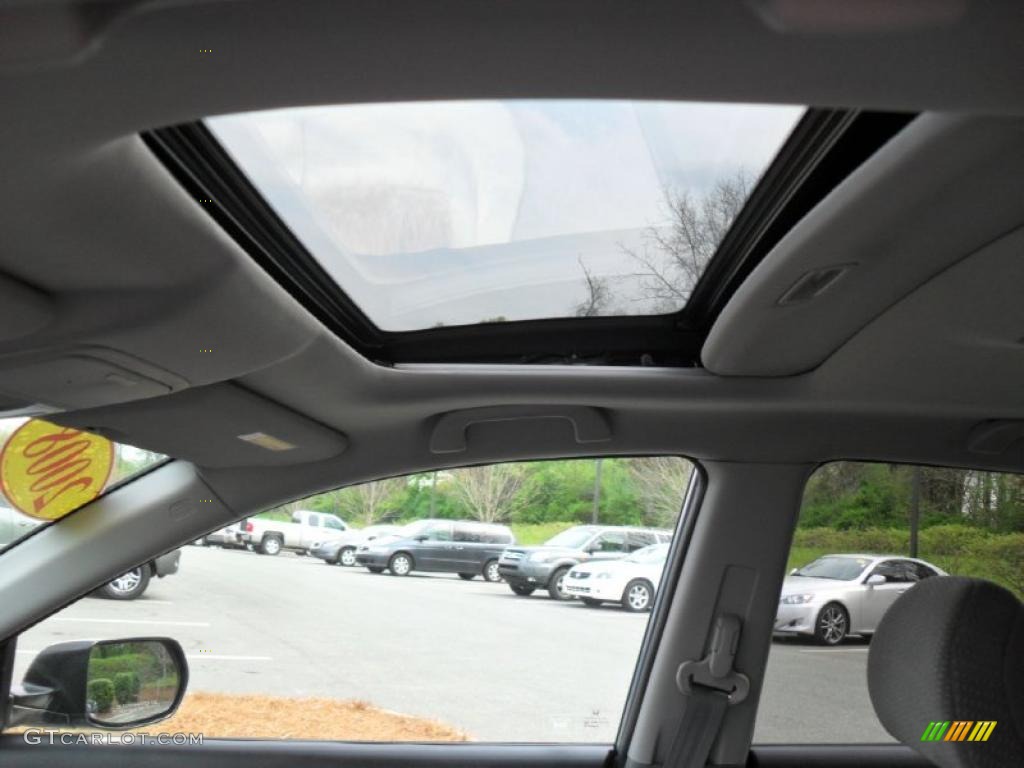 2008 CR-V EX 4WD - Glacier Blue Metallic / Gray photo #10