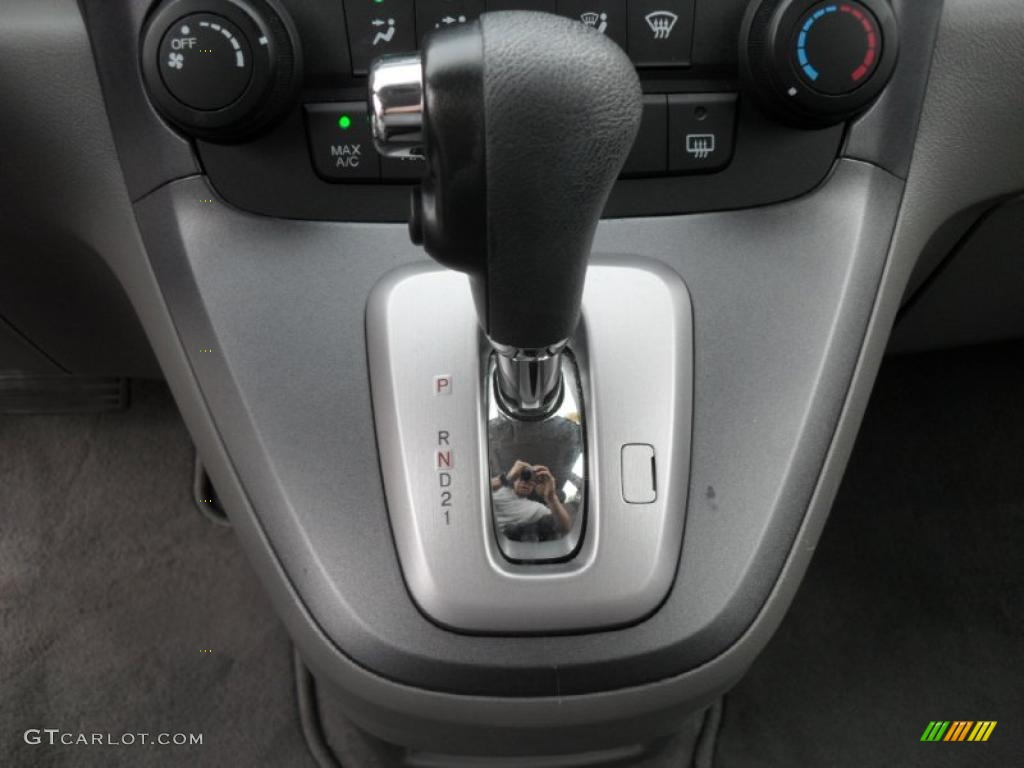 2008 CR-V EX 4WD - Glacier Blue Metallic / Gray photo #11