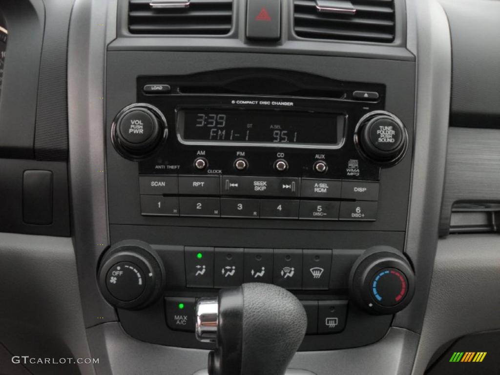 2008 CR-V EX 4WD - Glacier Blue Metallic / Gray photo #12