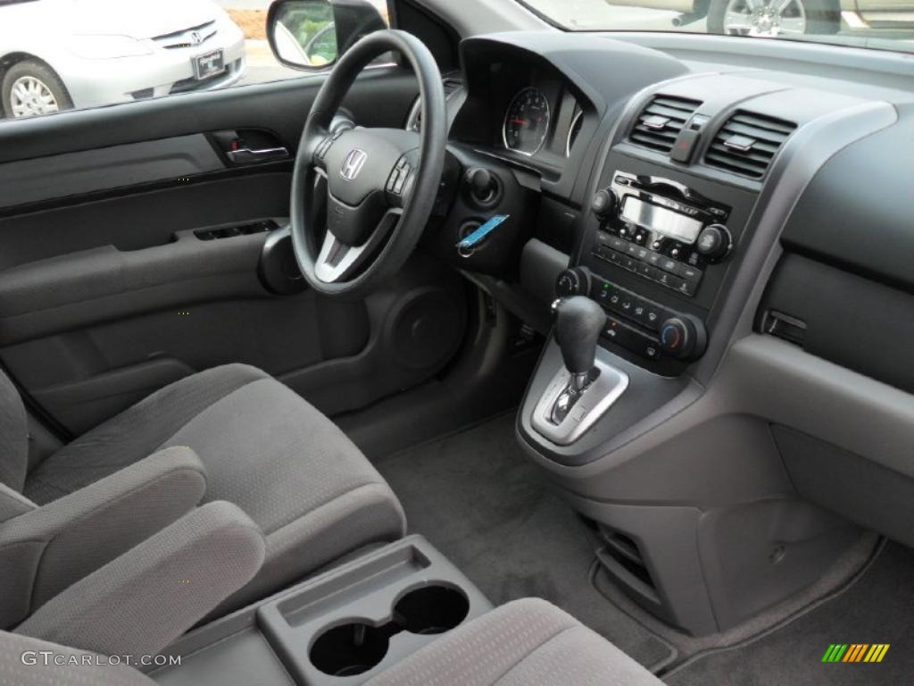 2008 CR-V EX 4WD - Glacier Blue Metallic / Gray photo #21