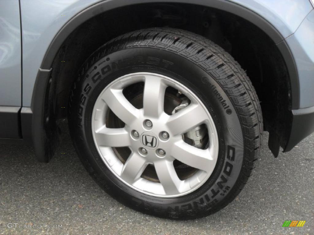 2008 CR-V EX 4WD - Glacier Blue Metallic / Gray photo #24