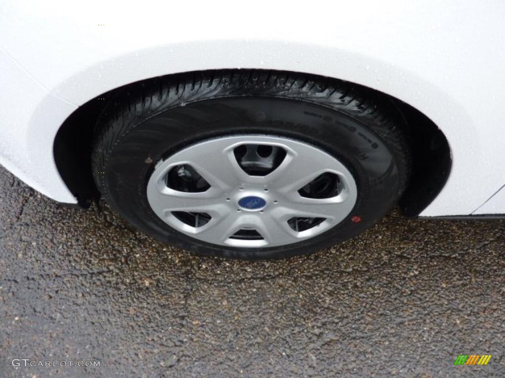 2012 Focus S Sedan - Oxford White / Charcoal Black photo #9