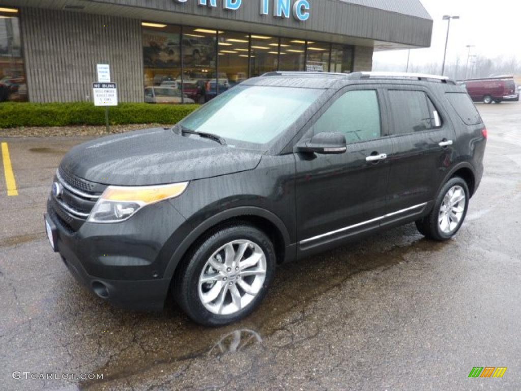 Tuxedo Black Metallic 2011 Ford Explorer Limited 4WD Exterior Photo #47785665