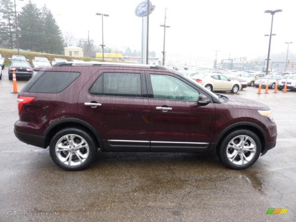 Bordeaux Reserve Red Metallic 2011 Ford Explorer Limited 4WD Exterior Photo #47785914
