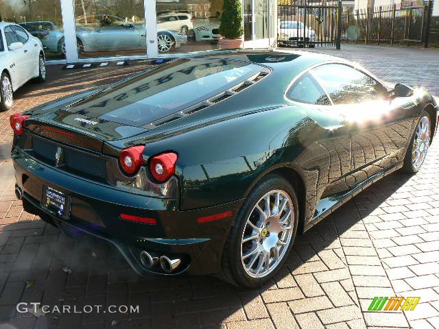 2008 F430 Coupe - Verde Zeltweg (Metallic Green) / Natural (Saddle) photo #3