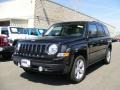 2011 Brilliant Black Crystal Pearl Jeep Patriot Latitude  photo #1