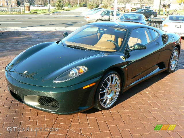 2008 F430 Coupe - Verde Zeltweg (Metallic Green) / Natural (Saddle) photo #5