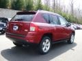 Deep Cherry Red Crystal Pearl 2011 Jeep Compass 2.4 Latitude 4x4 Exterior