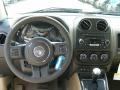 Dark Slate Gray/Light Pebble Beige Dashboard Photo for 2011 Jeep Compass #47788389