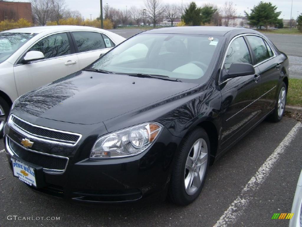 2011 Malibu LS - Black Granite Metallic / Titanium photo #1