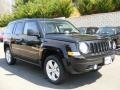 2011 Brilliant Black Crystal Pearl Jeep Patriot Latitude 4x4  photo #2