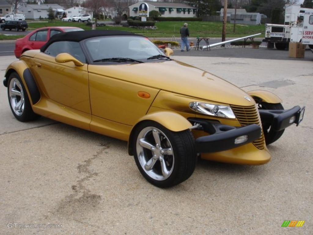 2002 Prowler Roadster - Inca Gold Pearl / Agate photo #3