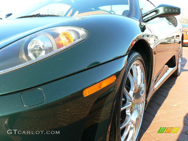 2008 F430 Coupe - Verde Zeltweg (Metallic Green) / Natural (Saddle) photo #7
