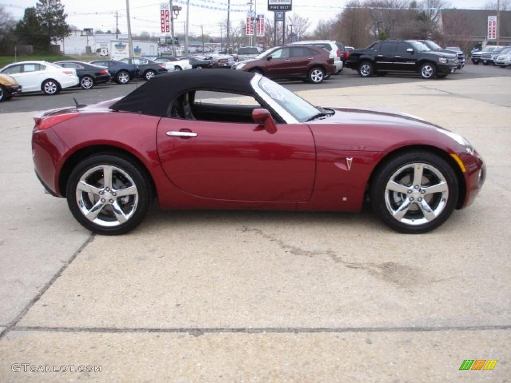 Wicked Ruby Red 2009 Pontiac Solstice GXP Roadster Exterior Photo #47789064