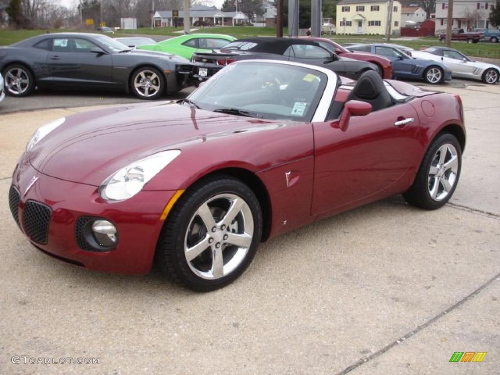 Wicked Ruby Red 2009 Pontiac Solstice GXP Roadster Exterior Photo #47789112