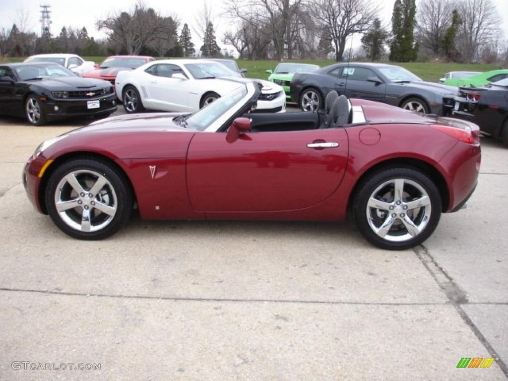 Wicked Ruby Red 2009 Pontiac Solstice GXP Roadster Exterior Photo #47789127