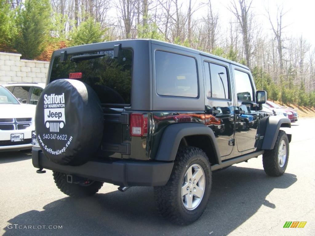 Natural Green Pearl 2011 Jeep Wrangler Unlimited Rubicon 4x4 Exterior Photo #47789532