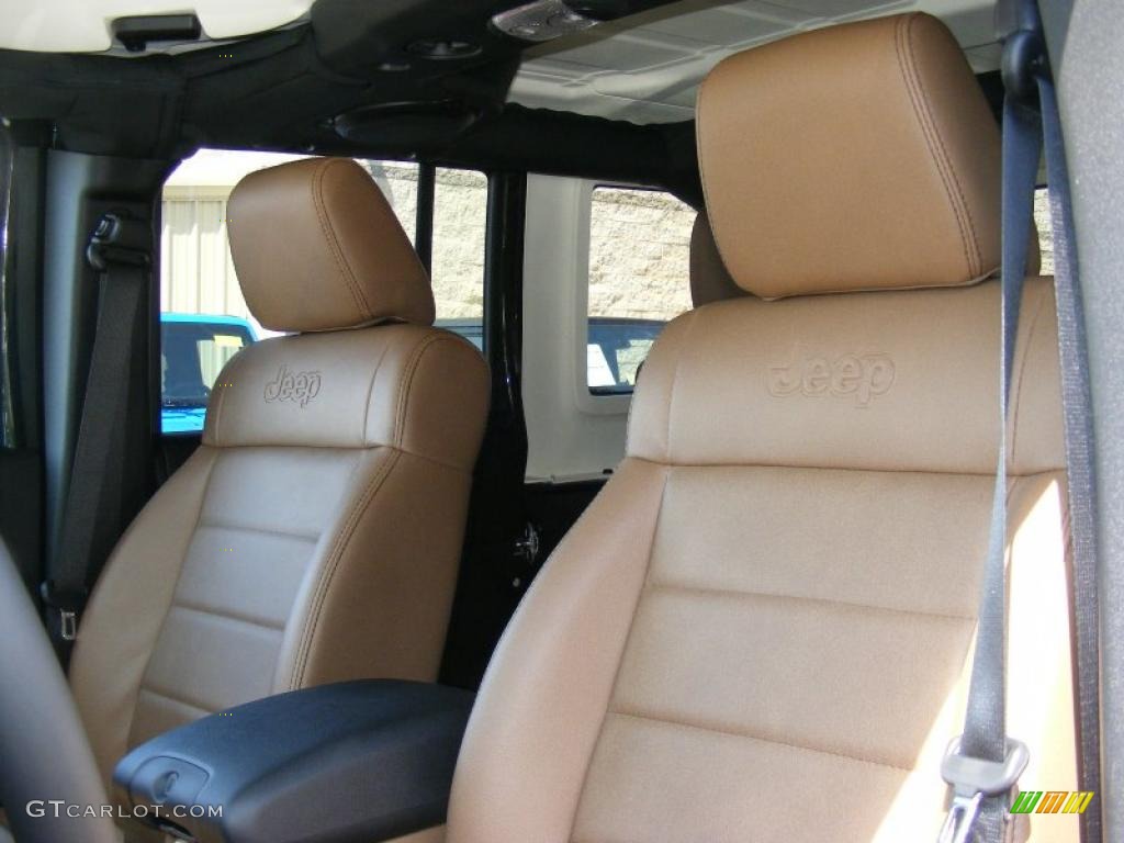 2011 Wrangler Unlimited Rubicon 4x4 - Natural Green Pearl / Black/Dark Saddle photo #6