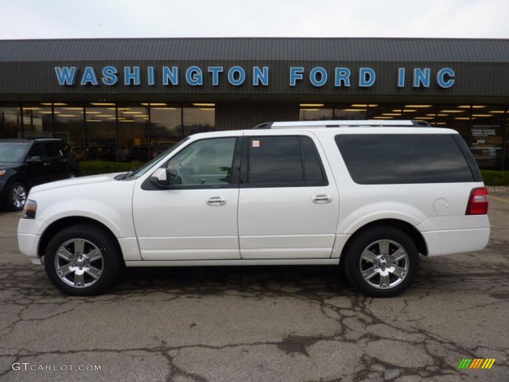2010 Expedition EL Limited 4x4 - Oxford White / Stone photo #1