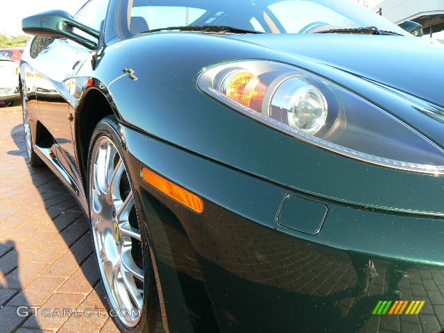 2008 F430 Coupe - Verde Zeltweg (Metallic Green) / Natural (Saddle) photo #8